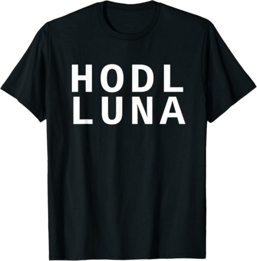 Terra Classic T-Shirt Hodl Luna Crypto Blockchain Bitcoin