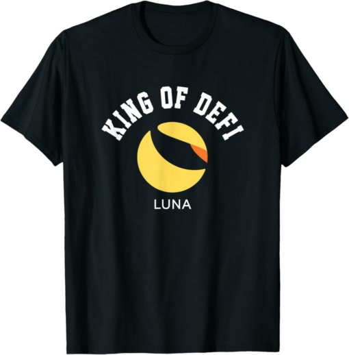 Terra Classic T-Shirt King Of Defi Decentralized Finance