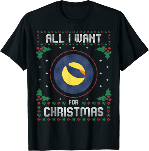 Terra Classic T-Shirt Luna Christmas All I Want For Xmas