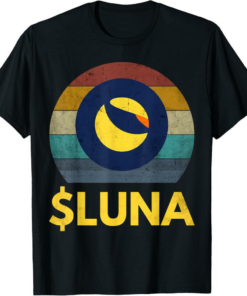Terra Classic T-Shirt Luna Coin Crypto Currency Vintage