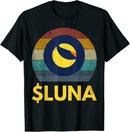 Terra Classic T-Shirt Luna Coin Crypto Currency Vintage