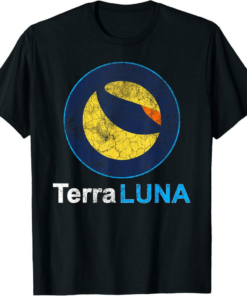Terra Classic T-Shirt Retro LUNA Crypto Digital Classic