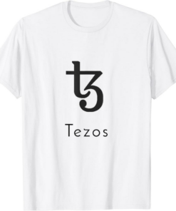 Tezos T-Shirt Logo Cryptocurrency