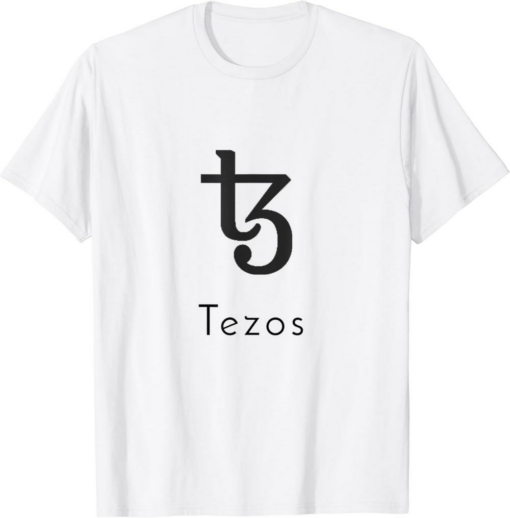 Tezos T-Shirt Logo Cryptocurrency