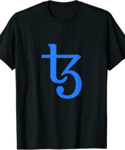 Tezos T-Shirt Logo The Crypto And XTZ Crypto Logo