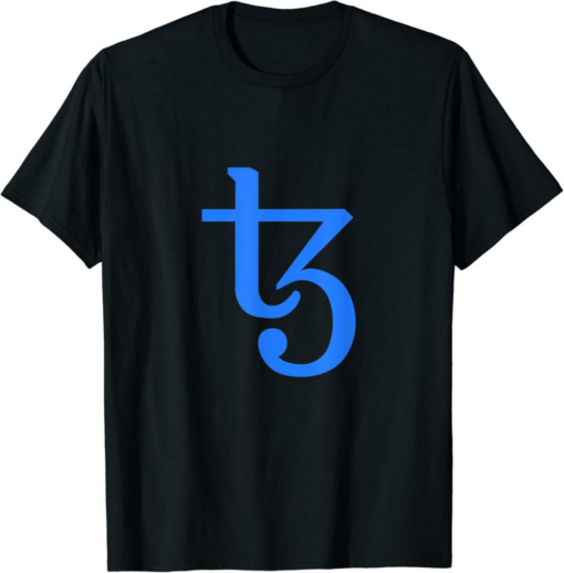 Tezos T-Shirt Logo The Crypto And XTZ Crypto Logo