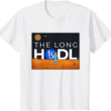 Tezos T-Shirt The Long Hodl To The Moon Crypto Bear Market
