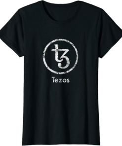 Tezos T-Shirt XTZ Crypto Token Decentralized Finance Coin
