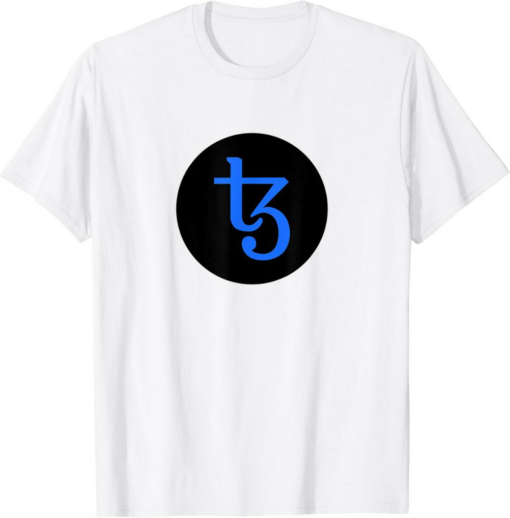 Tezos T-Shirt XTZ Cryptocurrency Crypto Trader Black Colors