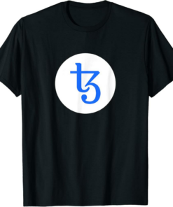Tezos T-Shirt XTZ Cryptocurrency Crypto Trader Gift White