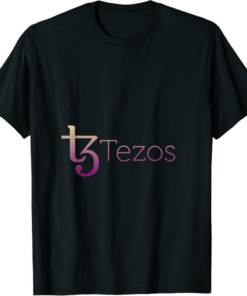 Tezos T-Shirt XTZ Logo Image Cryptocurrency