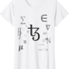Tezos T-Shirt XTZ Logo Image Cryptocurrency Mathematics