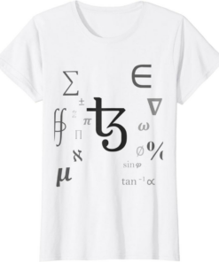 Tezos T-Shirt XTZ Logo Image Cryptocurrency Mathematics