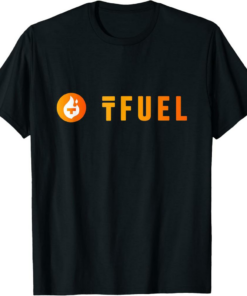 Theta Fuel T-Shirt Crypto Token Flame TFUEL Blockchain