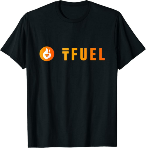 Theta Fuel T-Shirt Crypto Token Flame TFUEL Blockchain