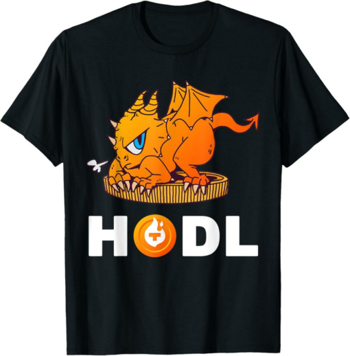 Theta Fuel T-Shirt HODL TFUEL Crypto Token Dragon Coin Dapps