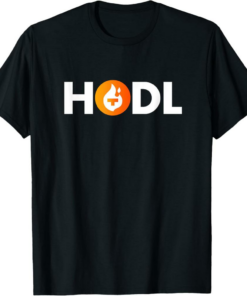 Theta Fuel T-Shirt HOLD Crypto Flame TFUEL Cryptocurrency