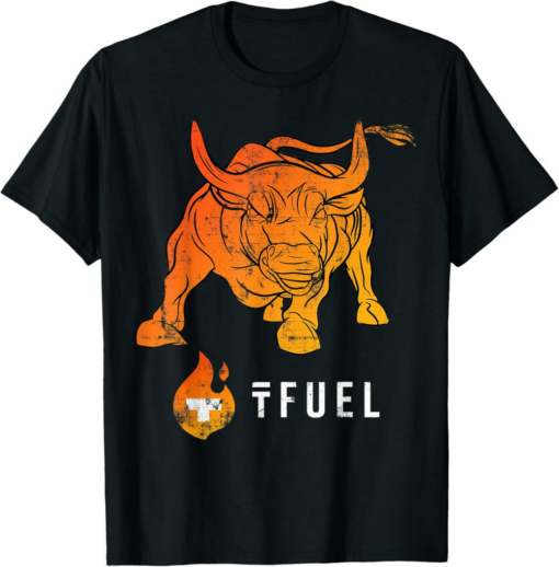 Theta Fuel T-Shirt Retro TFUEL Crypto BULLRUN Crypto Token