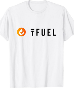 Theta Fuel T-Shirt TFUEL Crypto Token Blockchain Gas Trader