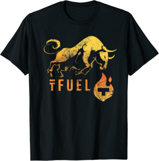 Theta Fuel T-Shirt TFUEL Heating Up The BULLRUN Crypto