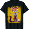 Theta Fuel T-Shirt Theta Hodl Tfuel Logo Cat Sugar Skull