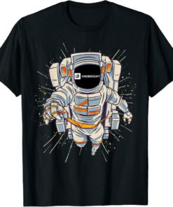 Unibright T-Shirt Crypto Astronaut to Moon
