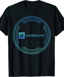 Unibright T-Shirt Crypto Digital Money