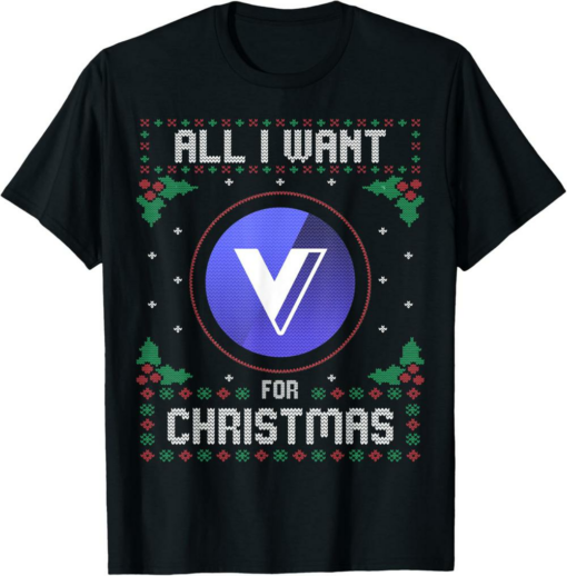 VGX Token T-Shirt Christmas Sweater All I Want For Xmas