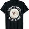 VGX Token T-Shirt Voyager Token Crypt to Moon HODL Funny