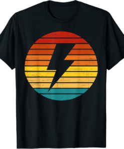 VeThor T-Shirt Token Crypto Vintage Retro Sunset Design