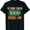 VeThor T-Shirt Token Mode On Crypto