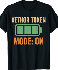VeThor T-Shirt Token Mode On Crypto
