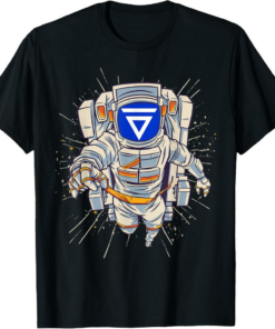 Velas T-Shirt Crypto Astronaut to Moon
