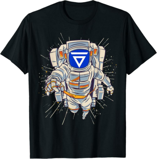 Velas T-Shirt Crypto Astronaut to Moon