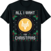 Venus T-Shirt Christmas Crypto Sweater All I Want For Xmas