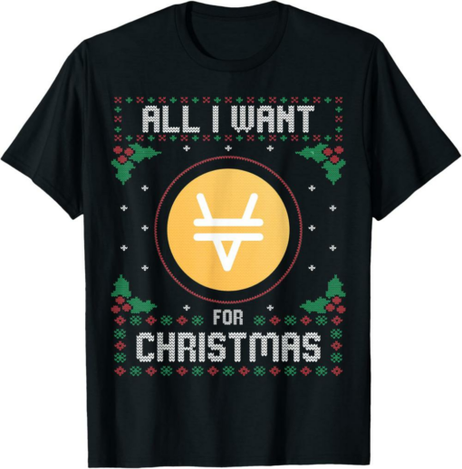 Venus T-Shirt Christmas Crypto Sweater All I Want For Xmas