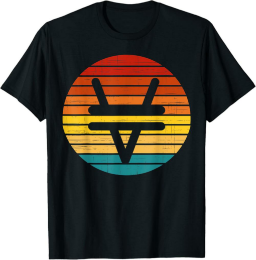 Venus T-Shirt Crypto Vintage Retro Sunset Design 60s 70s