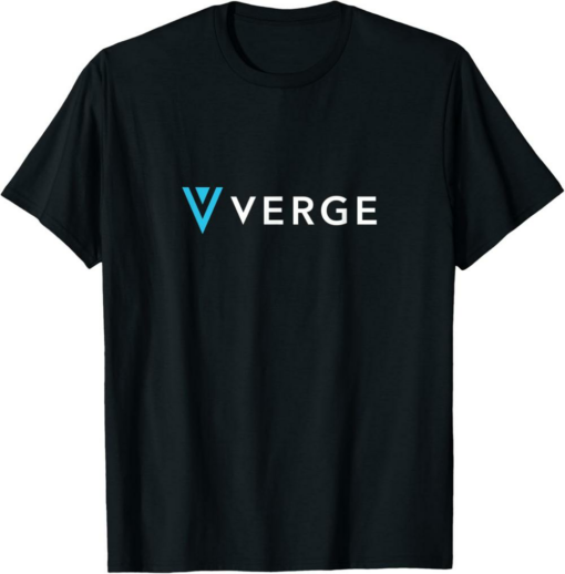 Verge T-Shirt Coin Cryptocurrency XVG Crypto