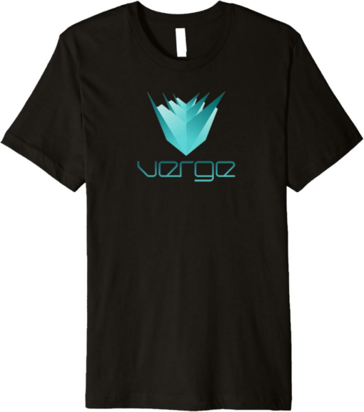 Verge T-Shirt Currency XVG Cryptocurrency