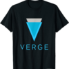 Verge T-Shirt HODL Cryptocurrency Whale Currency XVG