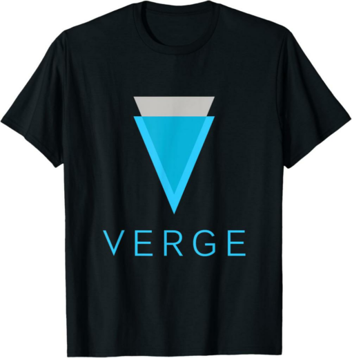 Verge T-Shirt HODL Cryptocurrency Whale Currency XVG