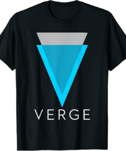 Verge T-Shirt Official Logo XVG For Men For Women