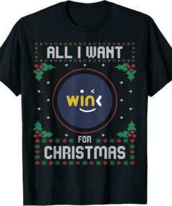 WINkLink T-Shirt Christmas Sweater All I Want For Xmas is
