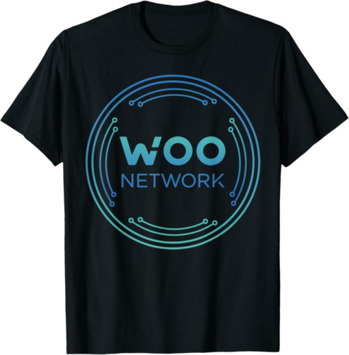 WOO T-Shirt Network Crypto Digital Money