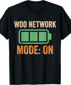 WOO T-Shirt Network Mode On Crypto