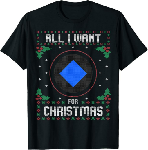 Waves T-Shirt Christmas Crypto Sweater All I Want For Xmas