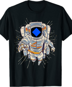 Waves T-Shirt Crypto Astronaut to Moon