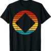 Waves T-Shirt Crypto Vintage Retro Sunset Design 60s 70s