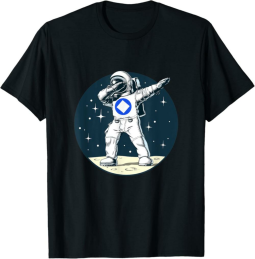 Waves T-Shirt Fun Dabbing Sapce Man