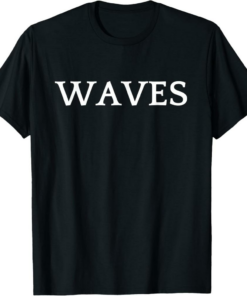 Waves T-Shirt Logo Icon Cryptocurrency Crypto TRX